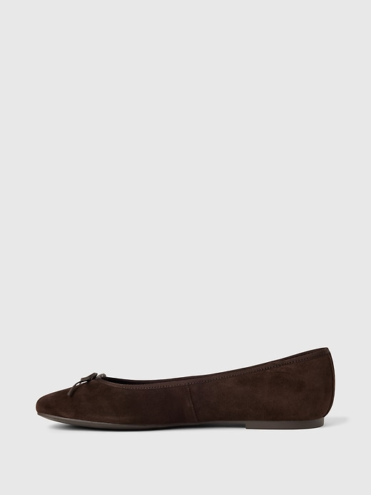 Image number 5 showing, Suede Ballet Flats