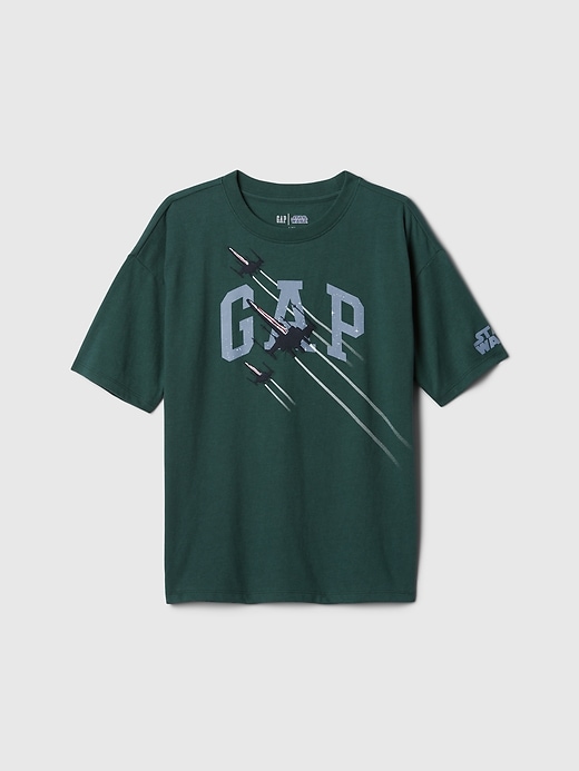 Image number 1 showing, GapKids &#124 Star Wars&#8482 Logo Graphic T-Shirt