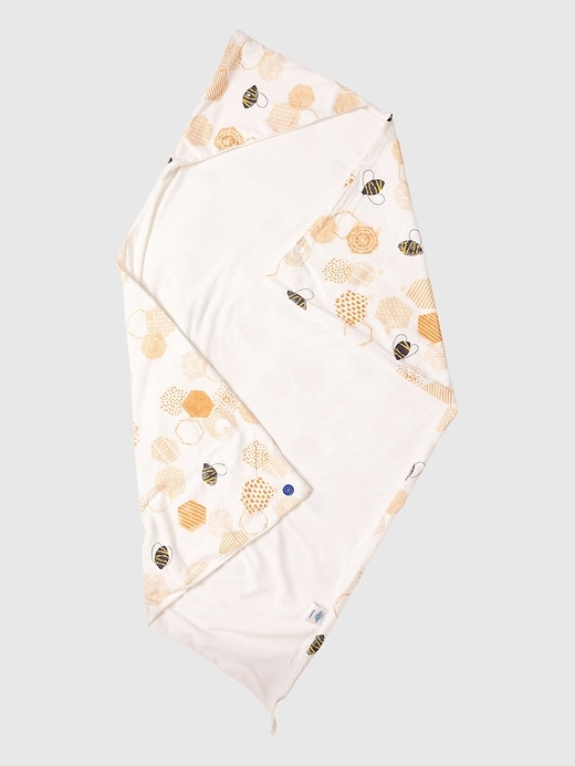 Image number 1 showing, OneBerrie Hooded Large Kids Bath Cotton Bamboo Towel