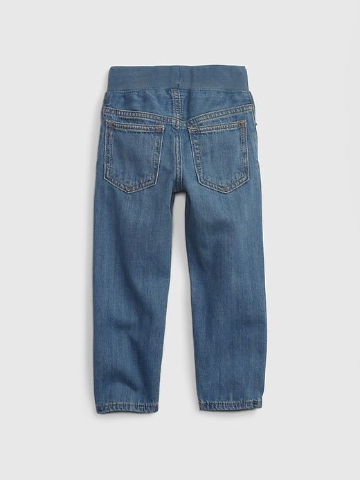 Image number 2 showing, Toddler Pull-On Slim Jeans