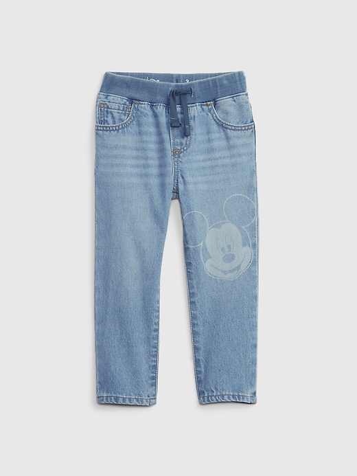 Image number 1 showing, babyGap &#124 Disney Pull-On Slim Jeans
