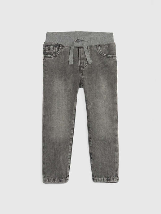 Image number 4 showing, Toddler Pull-On Slim Jeans