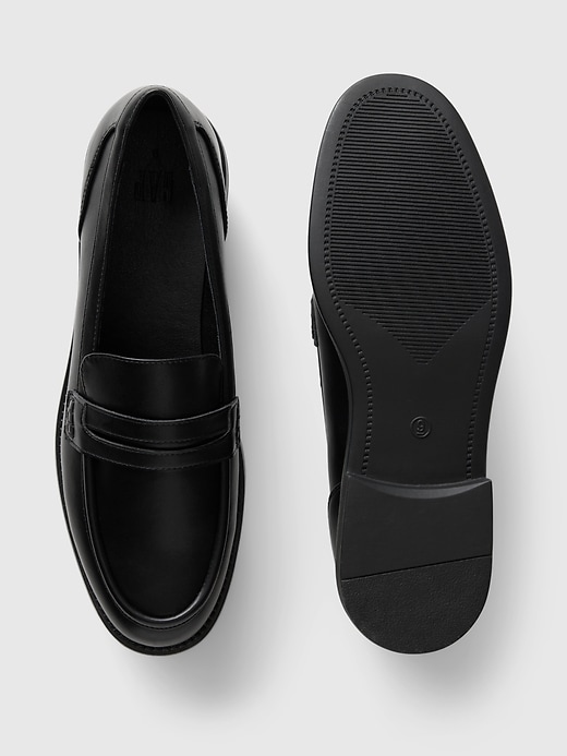 Image number 3 showing, Vegan Leather Loafers