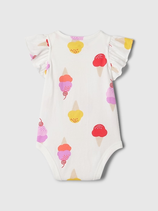 Image number 2 showing, Baby Mix and Match Flutter Bodysuit
