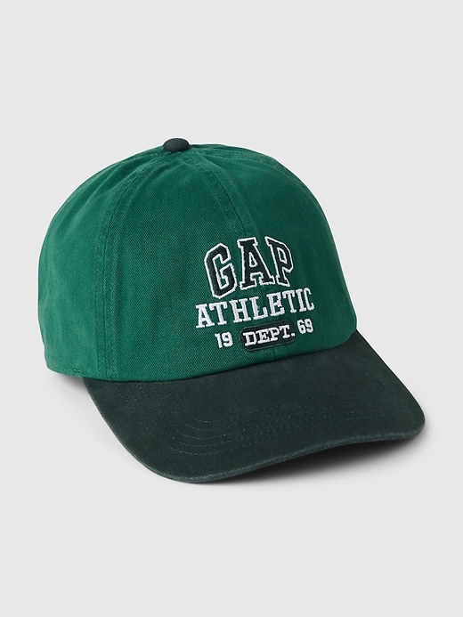 Image number 1 showing, Organic Cotton Logo Baseball Hat