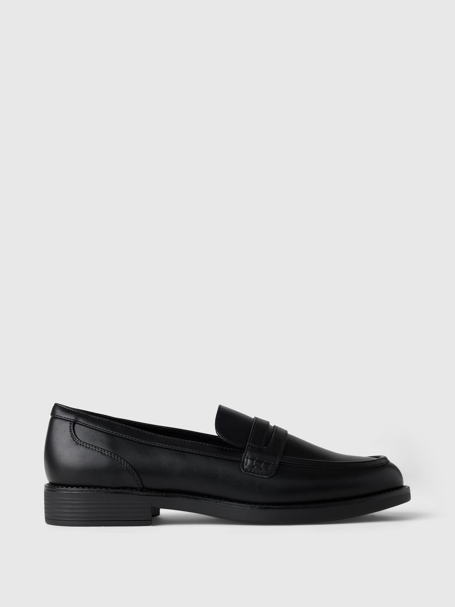 Vegan Leather Loafers