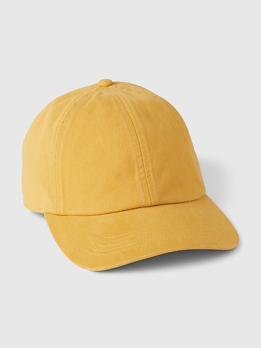 Image number 6 showing, Organic Cotton Washed Baseball Hat