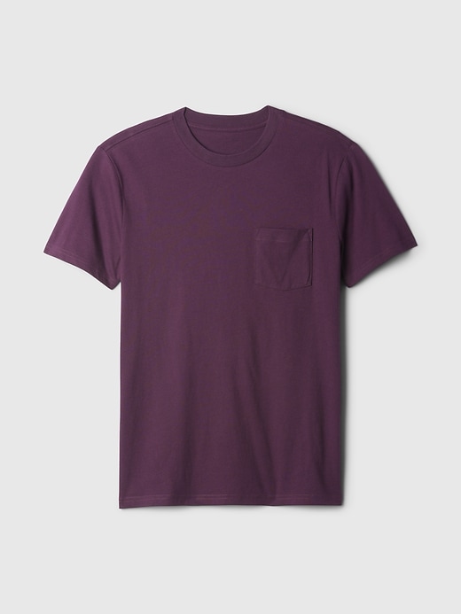 Image number 5 showing, Organic Cotton Pocket T-Shirt