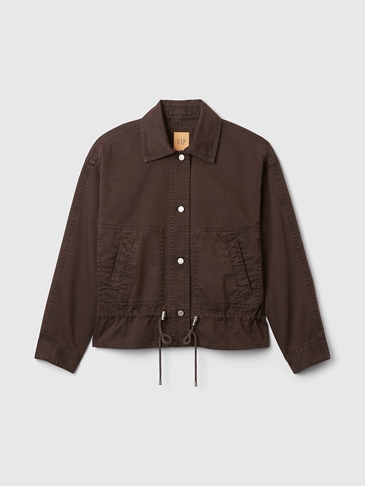 Image number 5 showing, Twill Utility Jacket