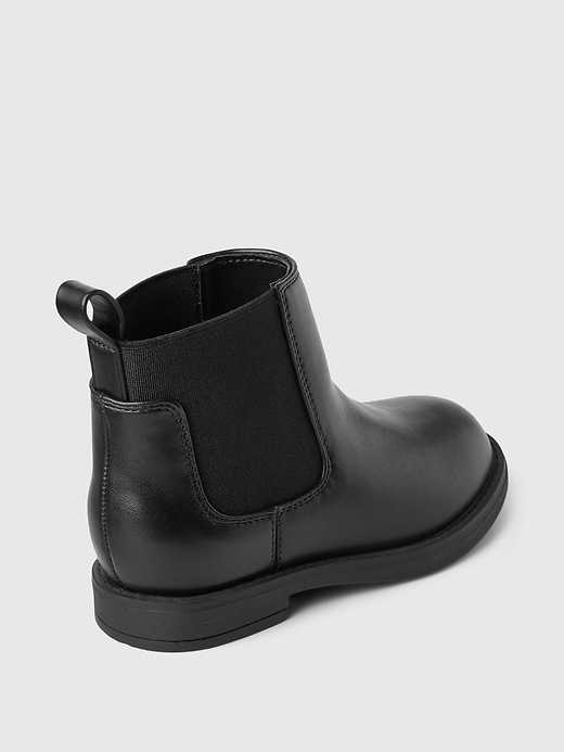 Image number 4 showing, Toddler Vegan Leather Ankle Boots