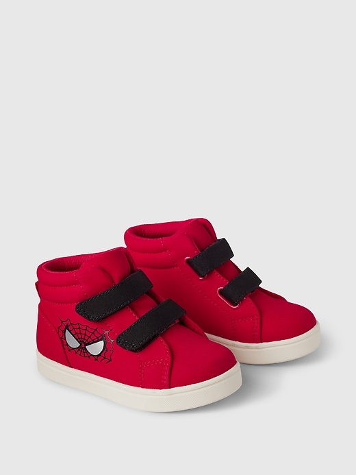 Image number 2 showing, babyGap &#124 Marvel Superhero High-Top Sneakers