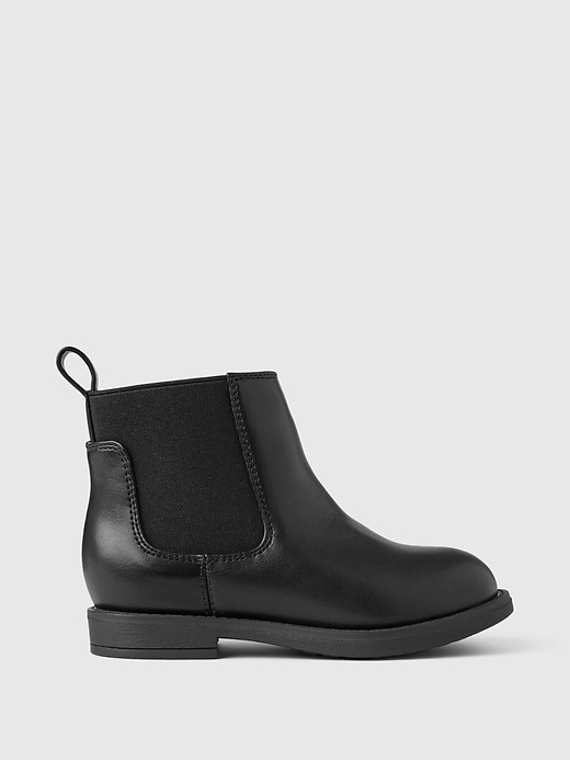 Image number 1 showing, Toddler Vegan Leather Ankle Boots