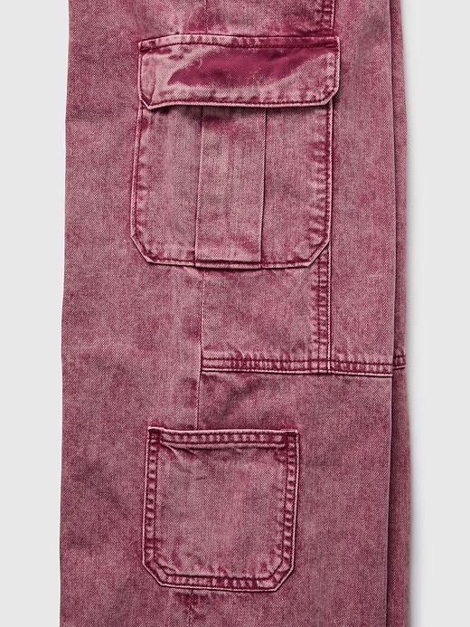 Image number 4 showing, Kids Low Rise Stride Baggy Cargo Jeans