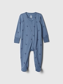 Baby First Favorites Organic Cotton Footed One-Piece | Gap