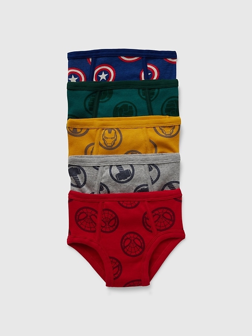 View large product image 1 of 1. babyGap &#124 Marvel Organic Cotton Superhero Briefs (5-Pack)