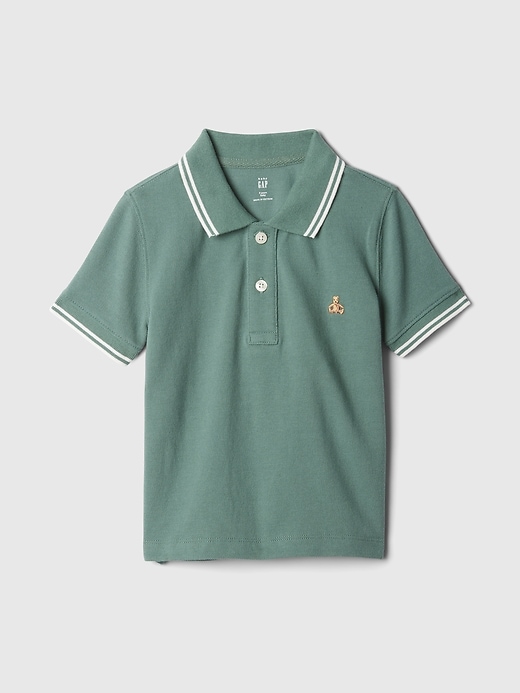 Image number 3 showing, babyGap Pique Polo Shirt