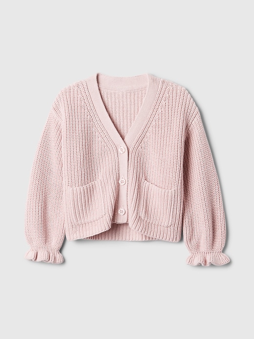 Image number 1 showing, babyGap Shaker-Stitch Cardigan