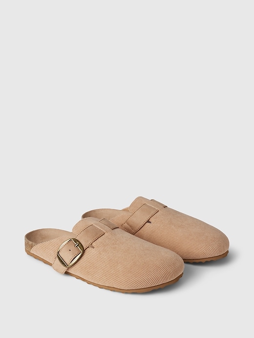 Image number 2 showing, Corduroy Clogs