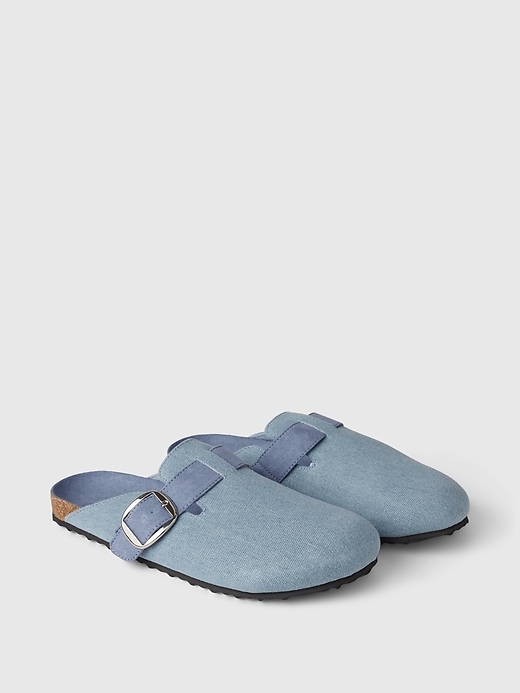 Image number 2 showing, Denim Clogs