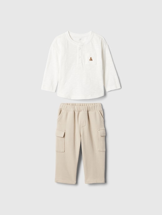 Image number 1 showing, Baby Cargo Outfit Set