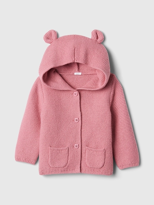 Image number 1 showing, Baby CashSoft Bear Cardigan