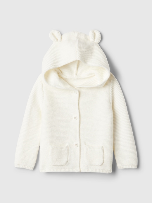 Image number 1 showing, Baby CashSoft Bear Cardigan