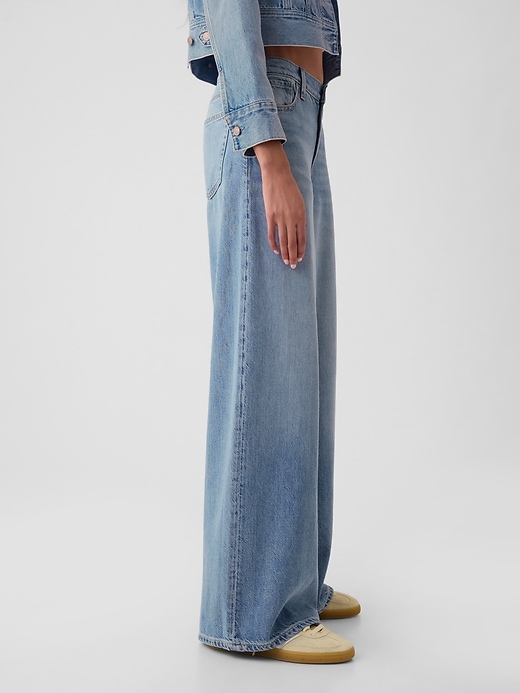 Image number 3 showing, Mid Rise UltraSoft Baggy Jeans