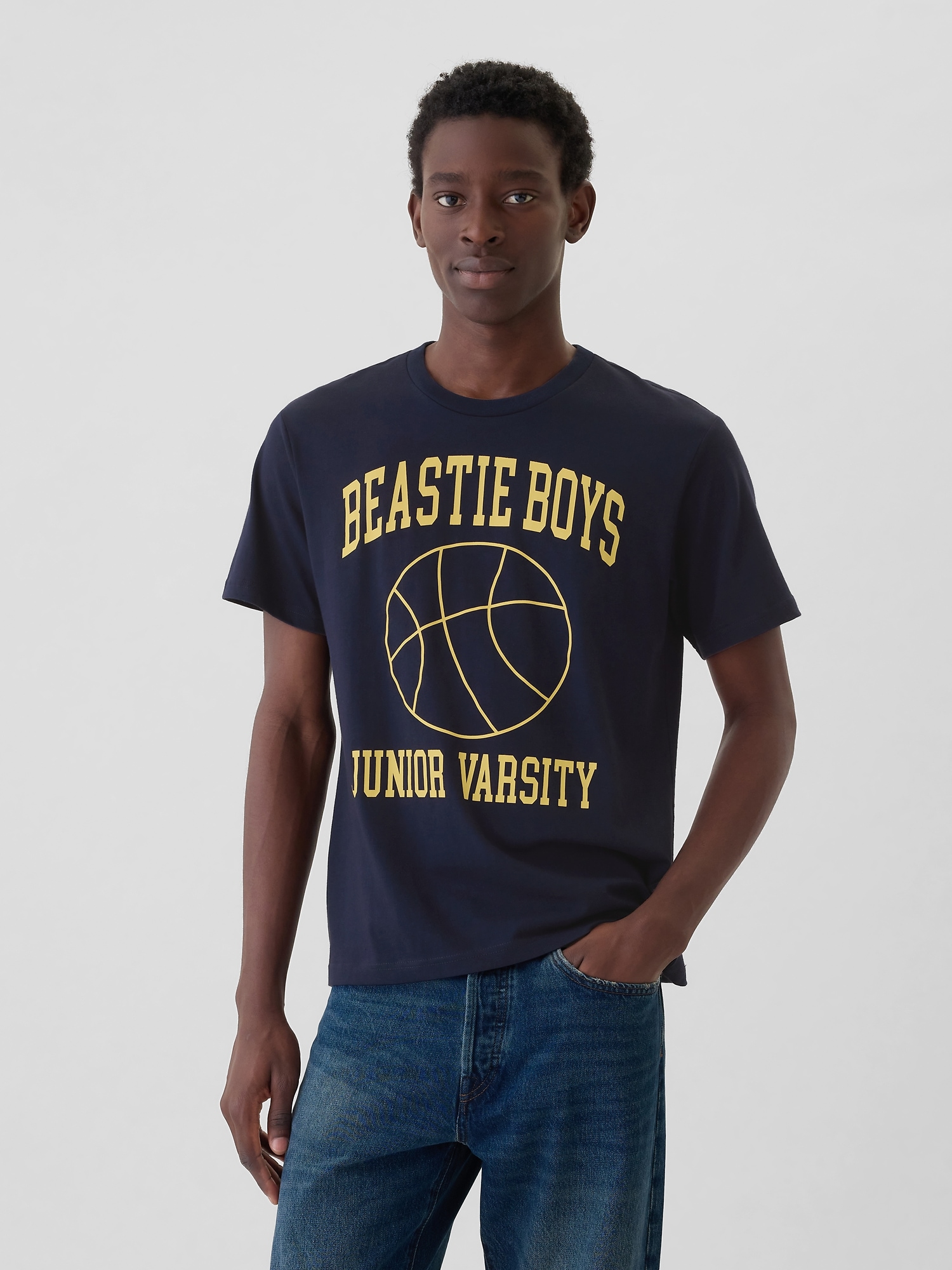 Shop Gap Beastie Boys' Graphic T-shirt In Dark Night
