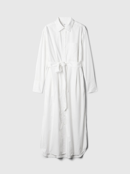 Image number 7 showing, Organic Cotton Maxi Shirtdress