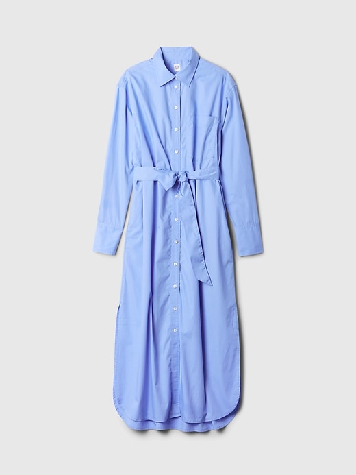 Image number 7 showing, Organic Cotton Maxi Shirtdress