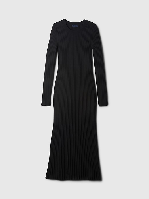 Image number 7 showing, Rib Sweater Maxi Dress