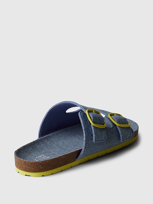 Image number 4 showing, Kids Chambray Sandals