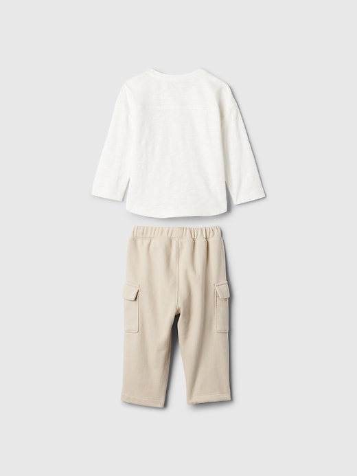 Image number 2 showing, Baby Cargo Outfit Set