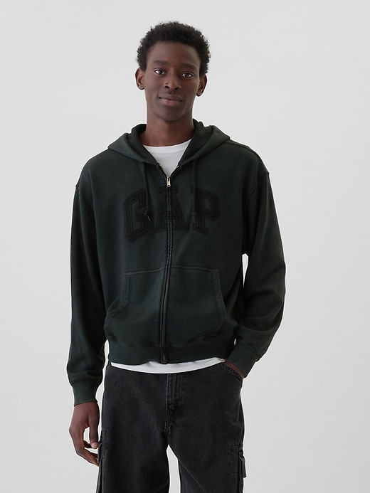 Image number 1 showing, Logo Zip Hoodie