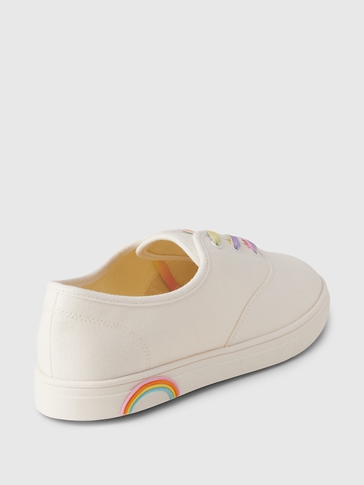 Image number 4 showing, Kids Rainbow Sneakers