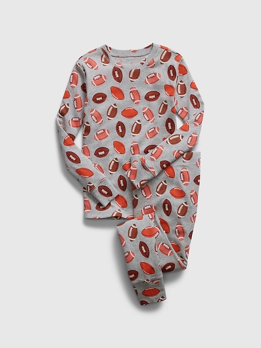 Image number 1 showing, Kids Organic Cotton Print PJ Set