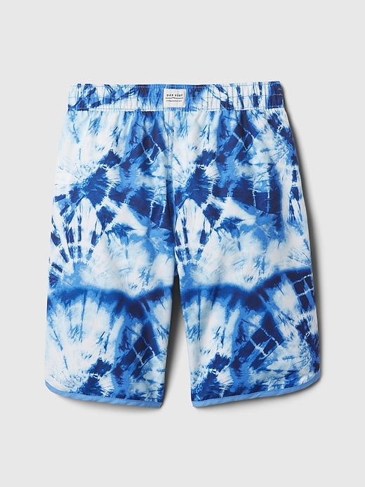 Image number 2 showing, Kids 8&quot; Recycled Swim Trunks