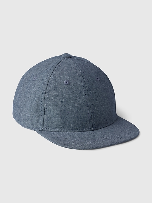 View large product image 1 of 1. Kids Denim Baseball Hat