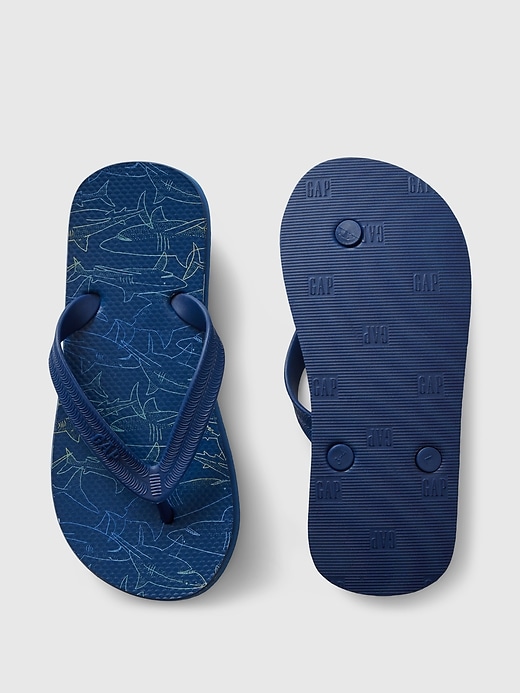 Image number 3 showing, Kids Graphic Flip Flops