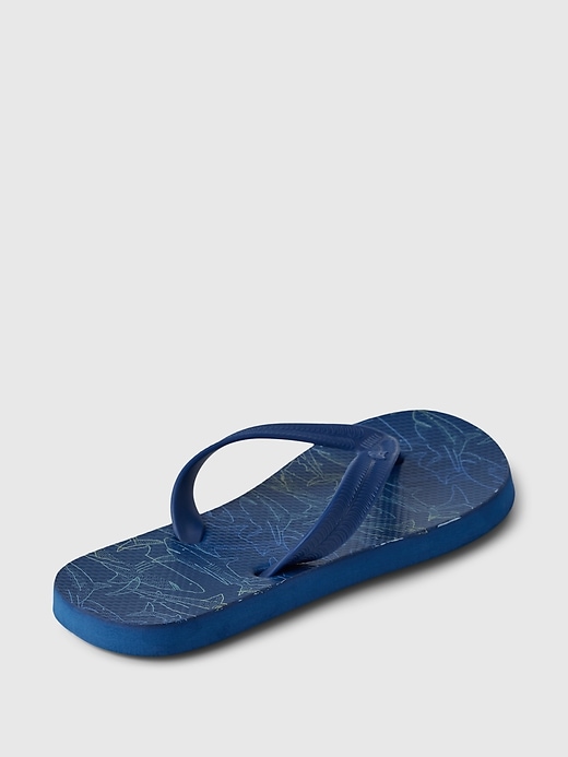 Image number 4 showing, Kids Graphic Flip Flops