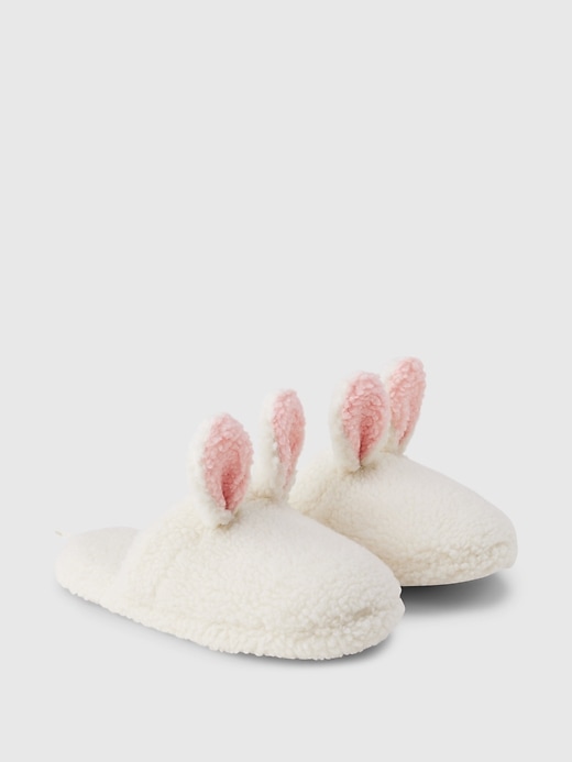 Image number 2 showing, Kids Bunny Slippers