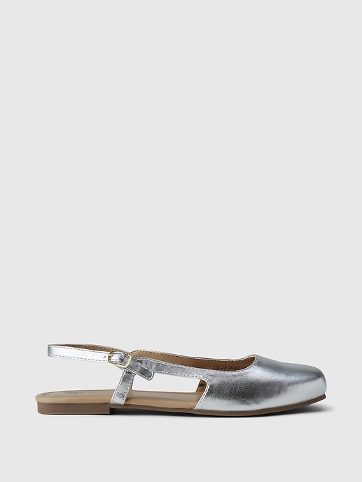 Image number 1 showing, Kids Slingback Ballet Flats