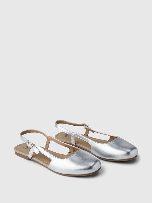 Image number 2 showing, Kids Slingback Ballet Flats