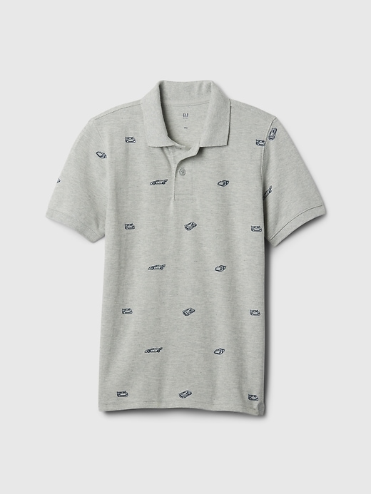 Image number 1 showing, Kids Pique Polo T-Shirt