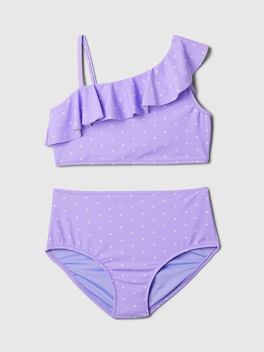 View large product image 1 of 1. Kids Asymmetric Two-Piece Swimsuit