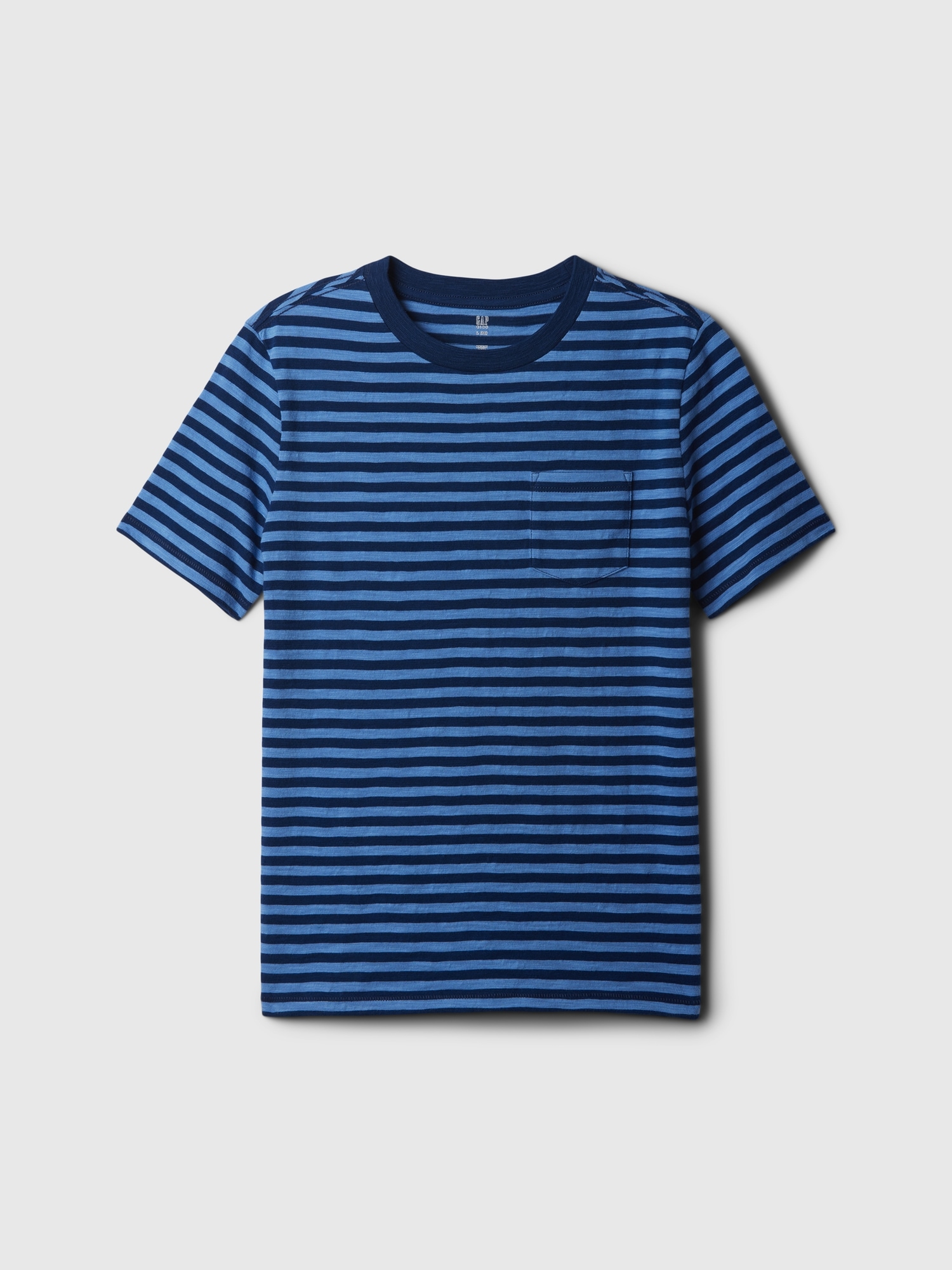 Kids Pocket T-Shirt - Blue