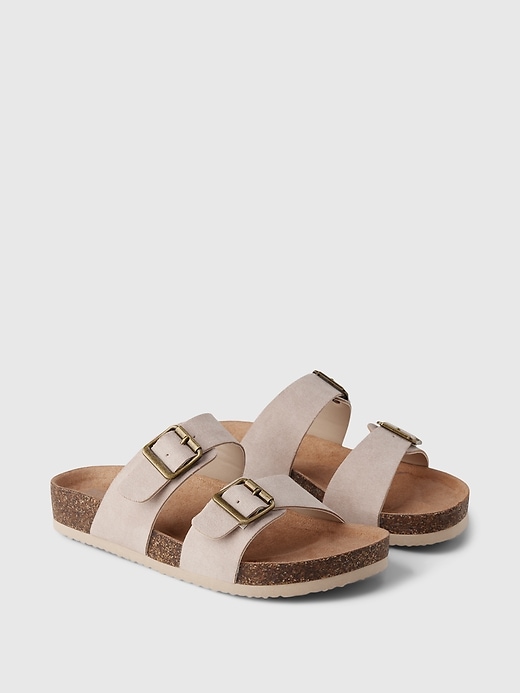 Image number 2 showing, Kids Double Buckle Sandals