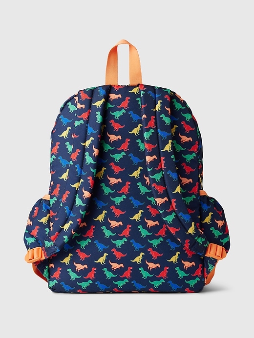 Image number 3 showing, Kids Recycled Dinosaur Backpack