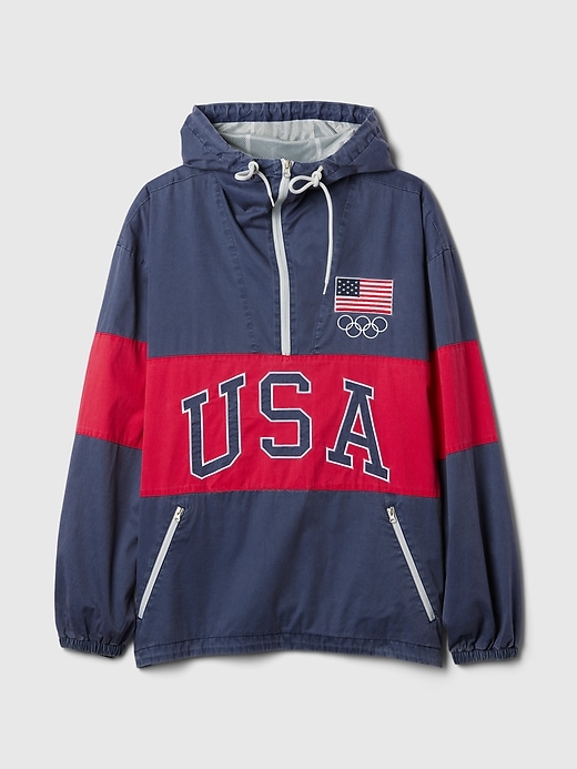 Image number 5 showing, Team USA Oversized Anorak Jacket