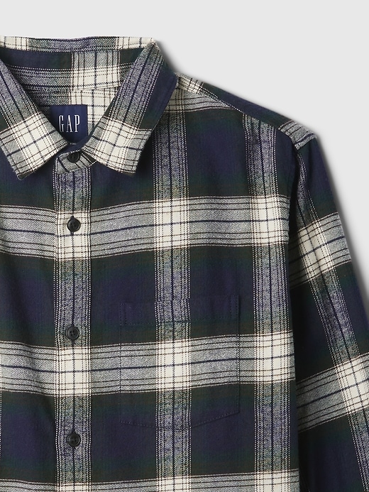 Image number 4 showing, Organic Cotton Flannel Shirt